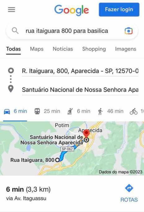 Casa S Benedito Familiar -6min Basilica Aparecida Apartment *